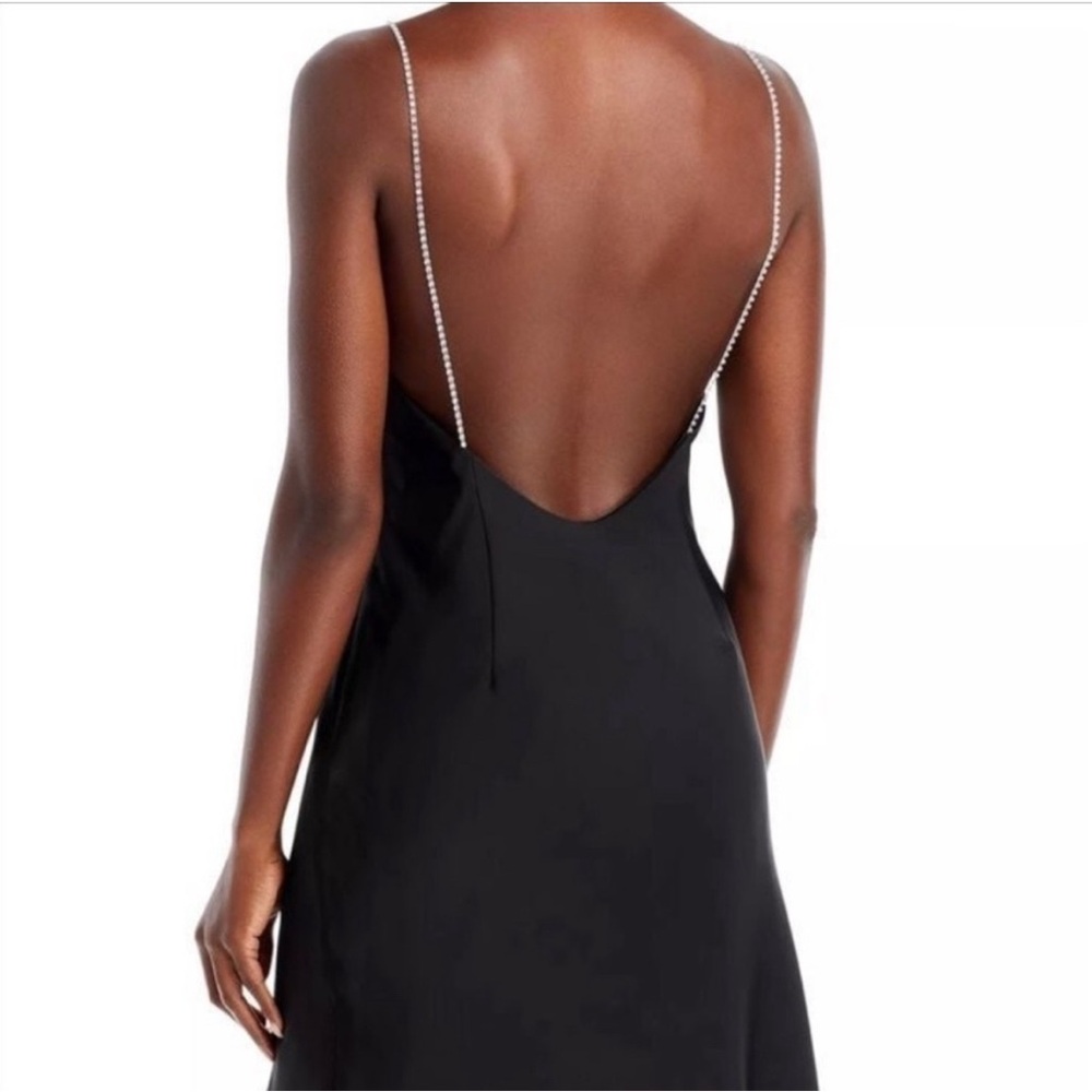 Aidan by Aidan Mattox Satin Bias
Dress black.   Size 2